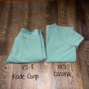 Figs Scrub Set XXS/XS Jade LIMITED EDITION